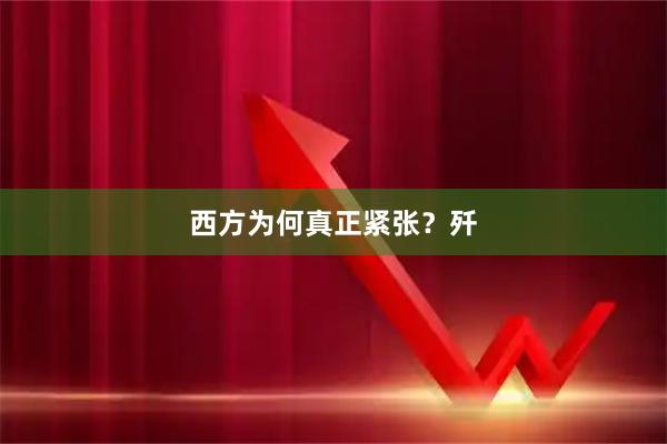 西方为何真正紧张？歼