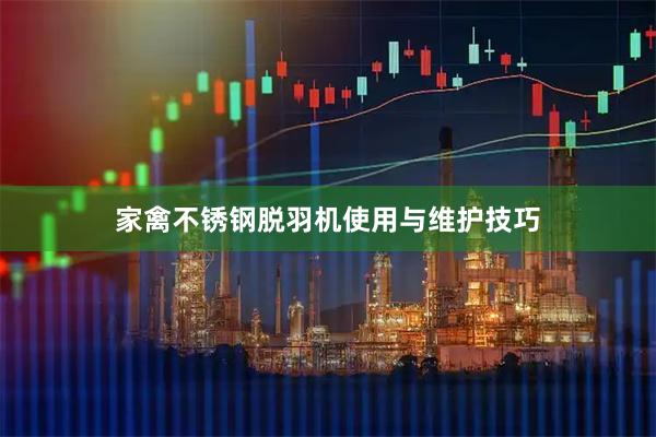 家禽不锈钢脱羽机使用与维护技巧